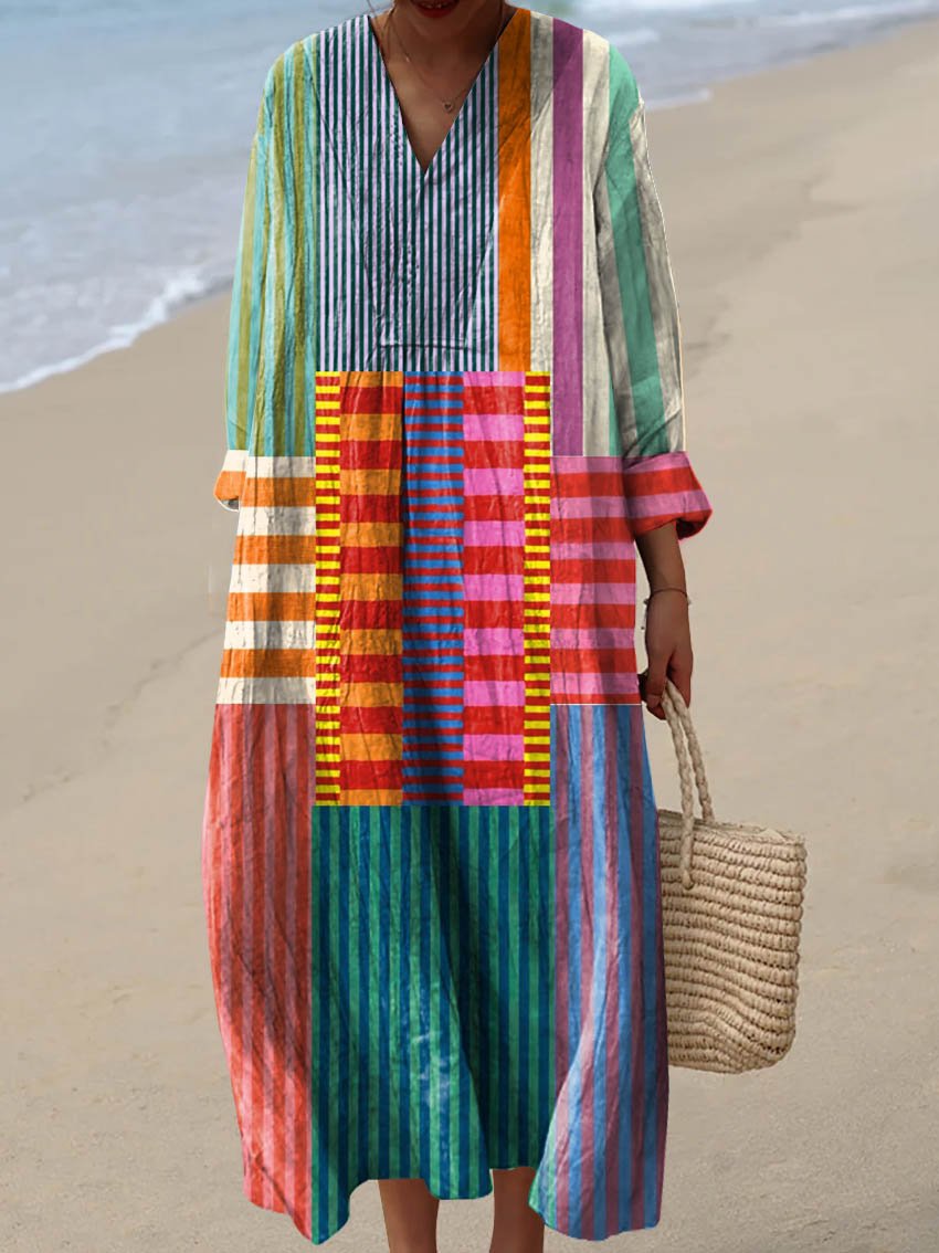 Ellora™ - Dreamtime Geometry Dress