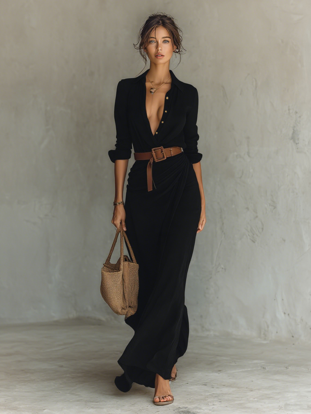 Briony™ - Pearl Cascade Dress