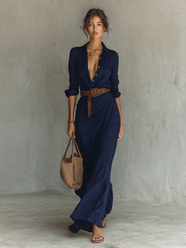 Briony™ - Pearl Cascade Dress