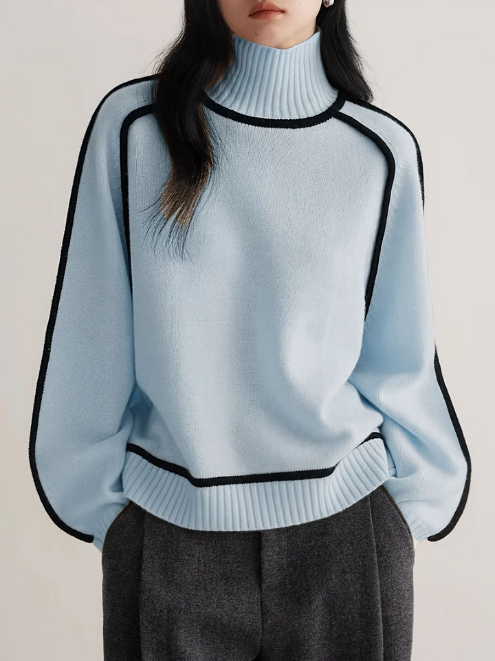 Cassandra™ - Coastal Dream Turtleneck
