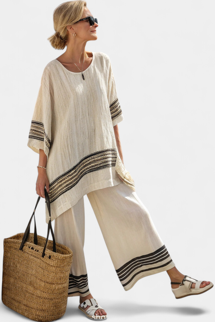 Tasman™ - Desert Bloom Bamboo Linen Set