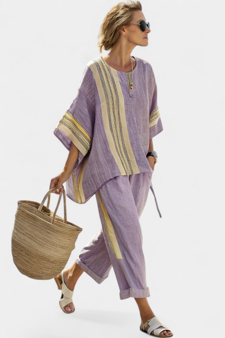Tasman™ - Desert Bloom Bamboo Linen Set