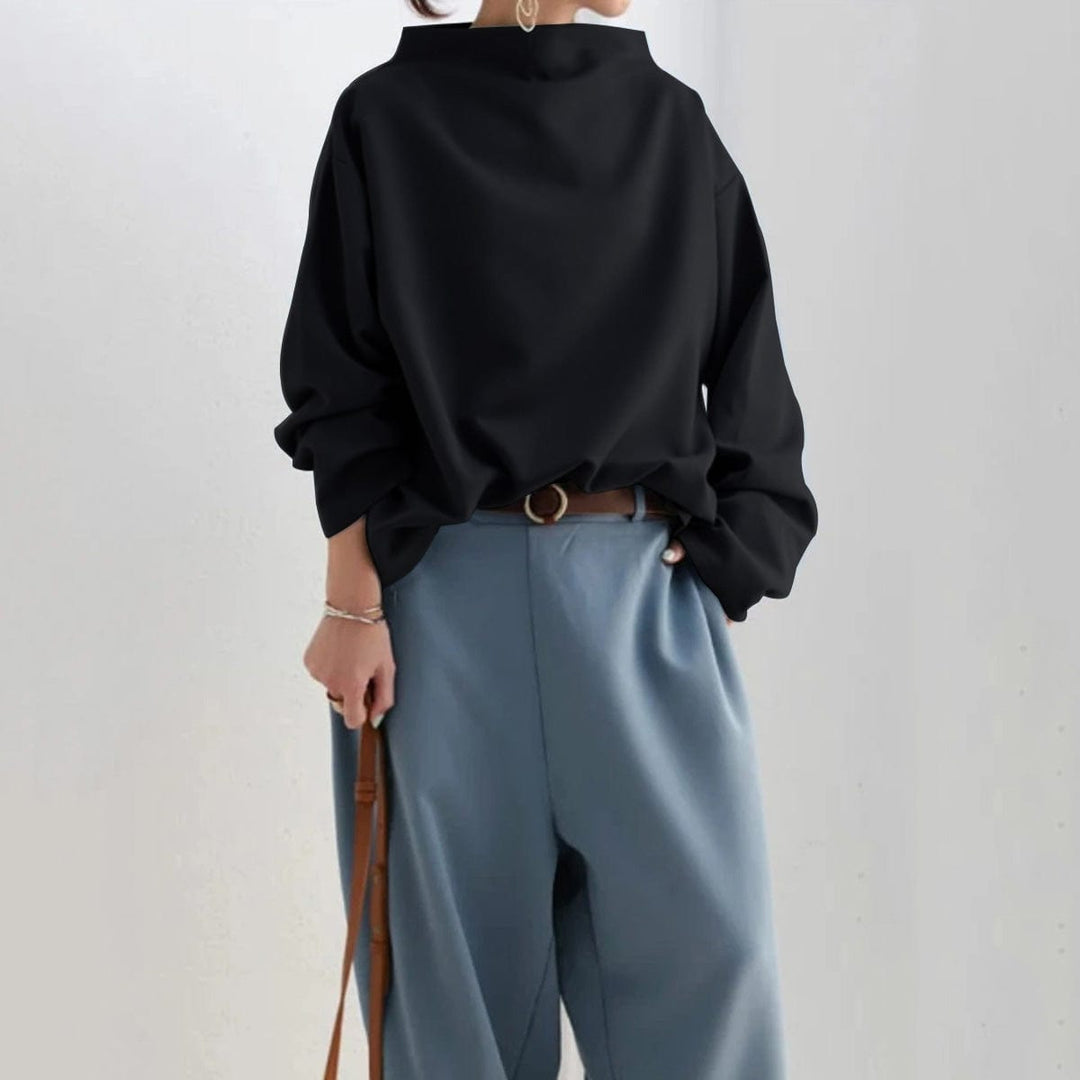 Eudora™ - Generous Spirit High Neck Sweater