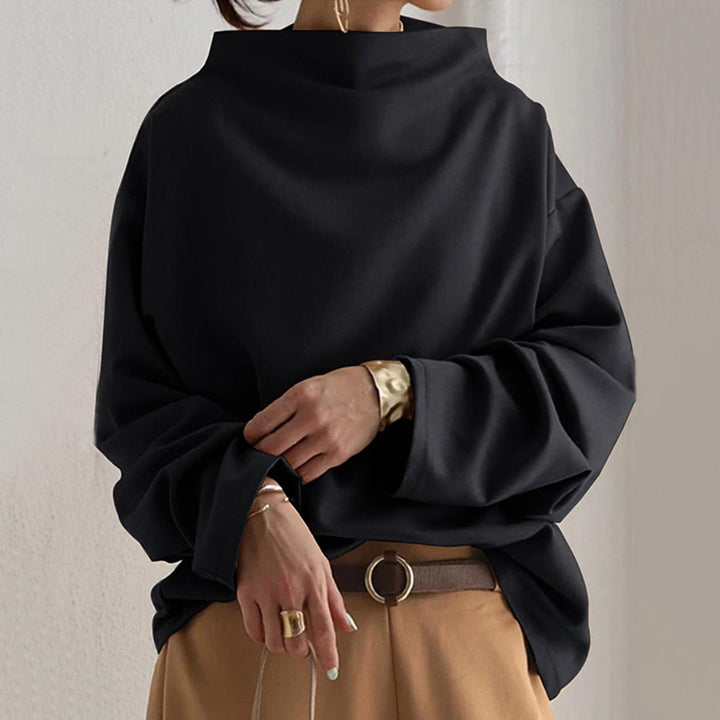 Eudora™ - Generous Spirit High Neck Sweater