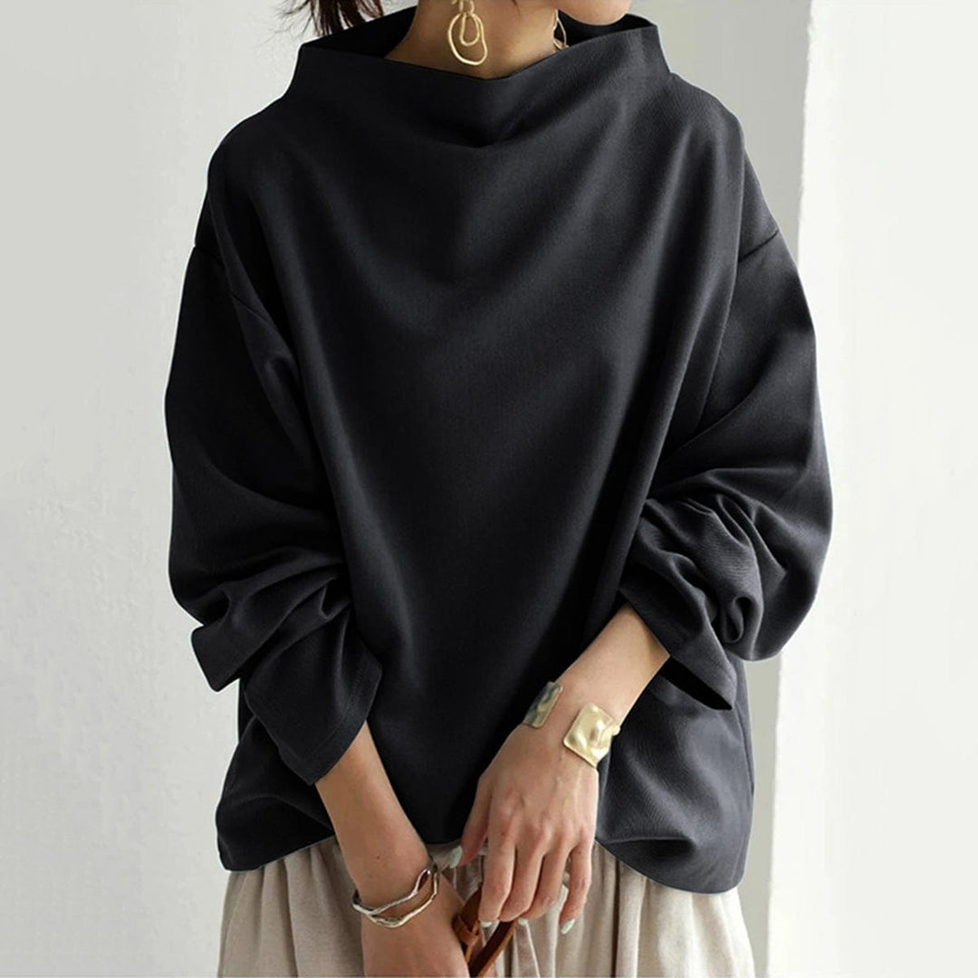 Eudora™ - Generous Spirit High Neck Sweater