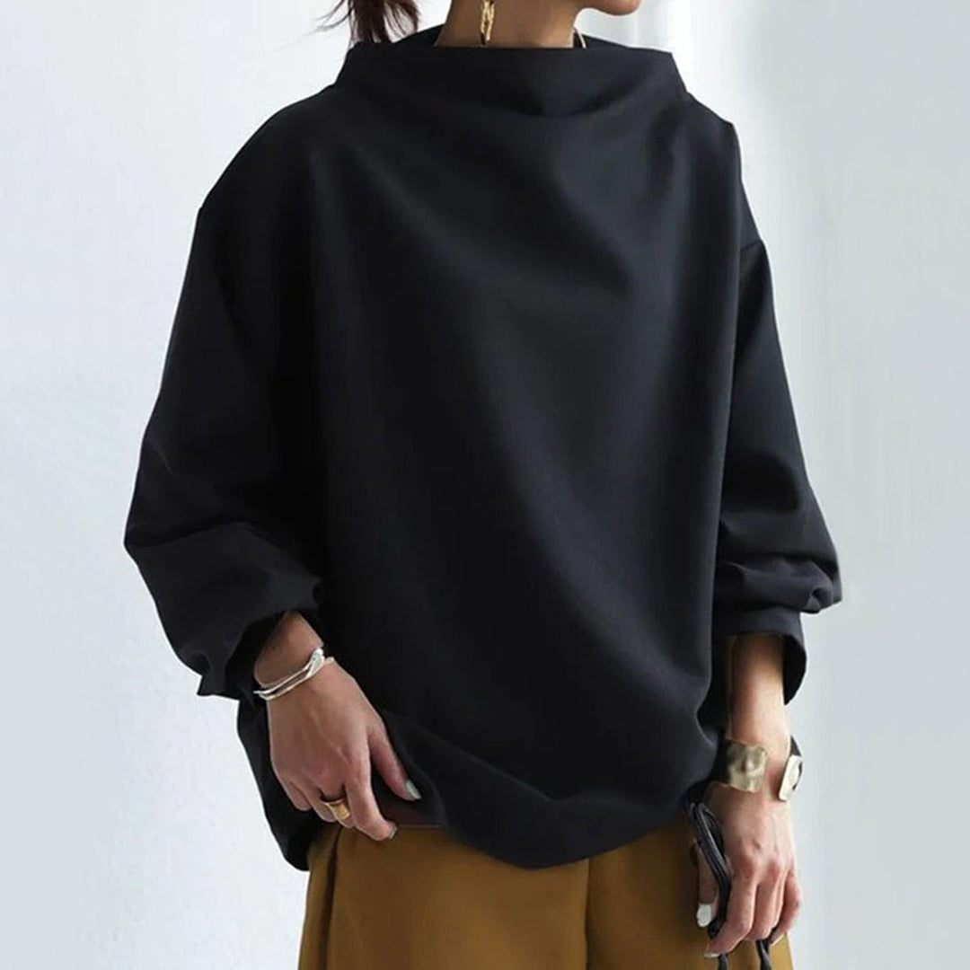 Eudora™ - Generous Spirit High Neck Sweater