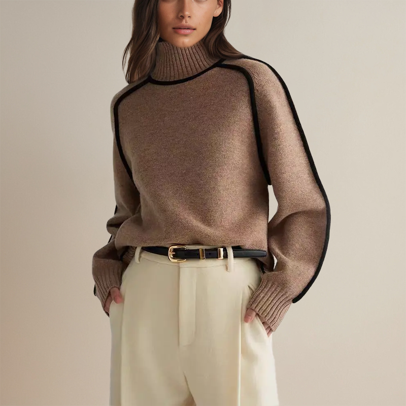 Cassandra™ - Coastal Dream Turtleneck