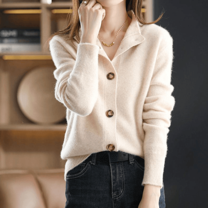 Darla™ - Classic Refinement Button Sweater