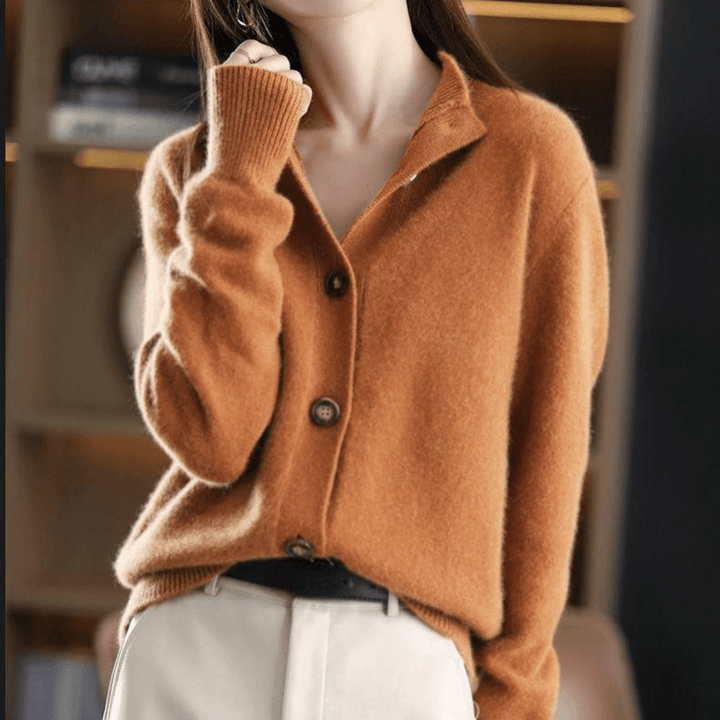 Darla™ - Classic Refinement Button Sweater