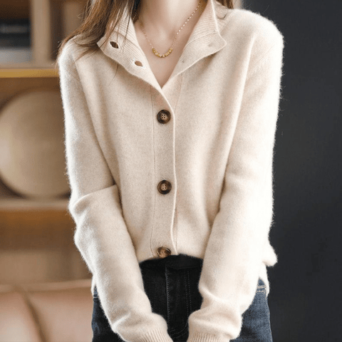 Darla™ - Classic Refinement Button Sweater